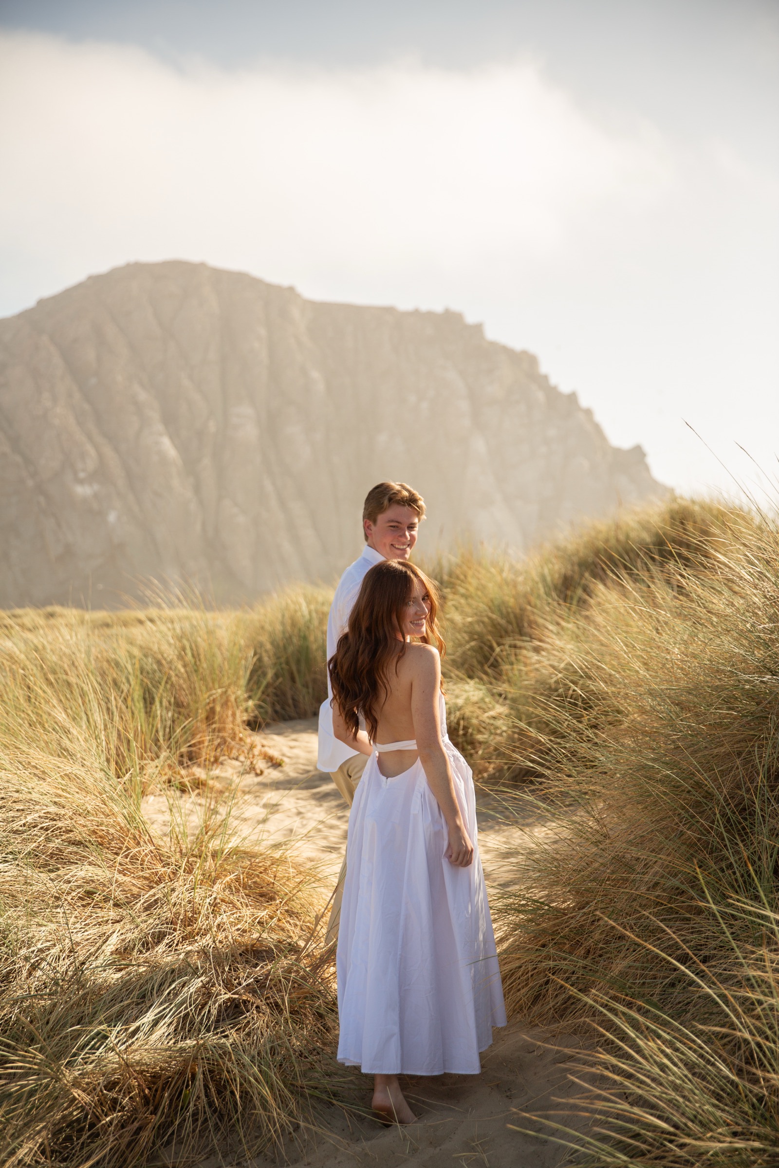 Cole and Bridget — Coastal portrait