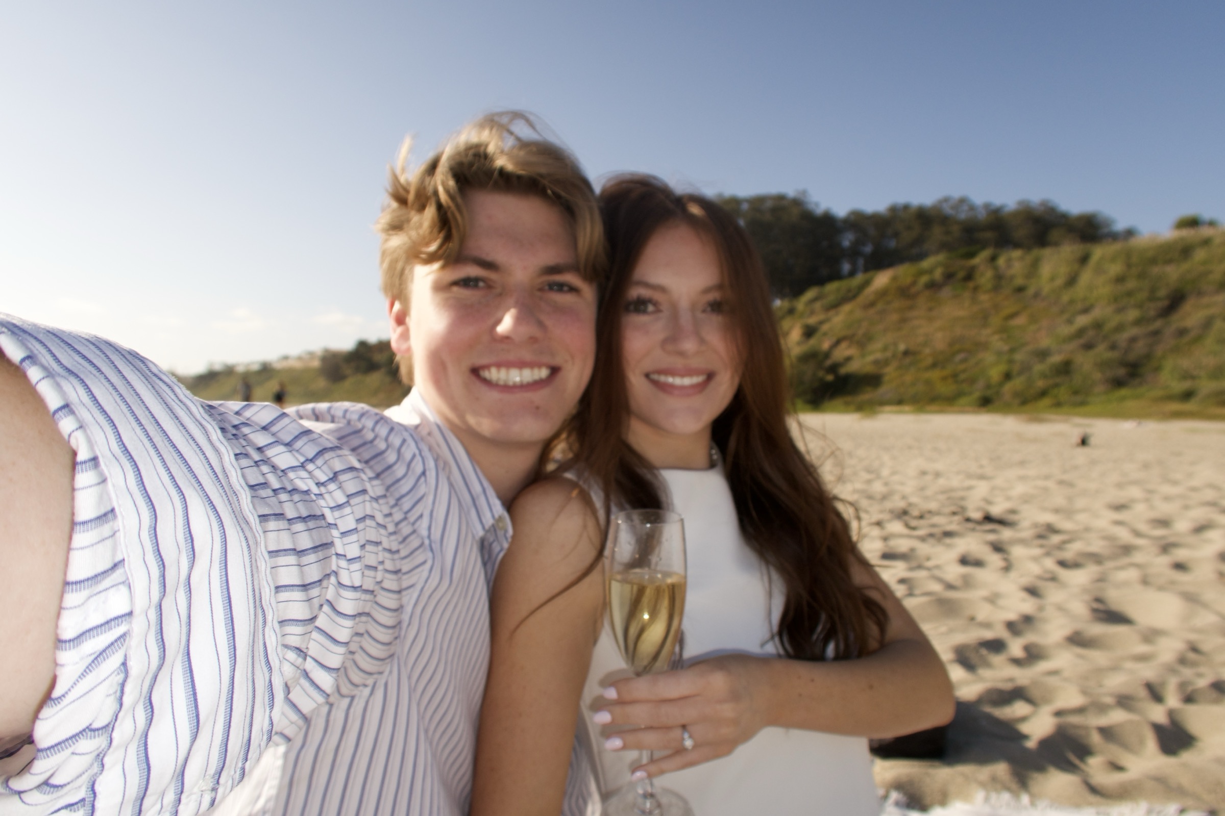 Cole and Bridget — Post-proposal celebration