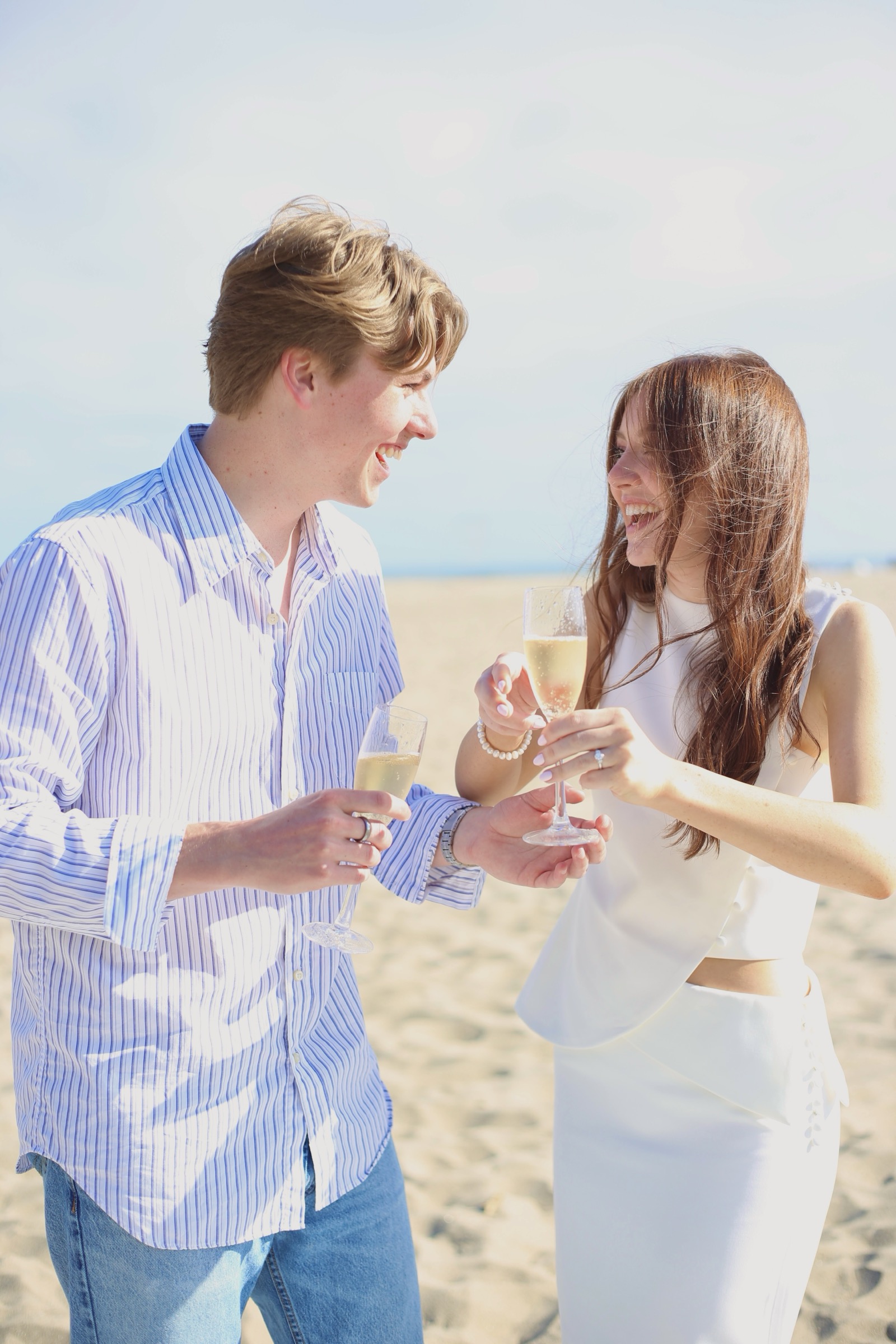 Cole and Bridget — Post-proposal celebration