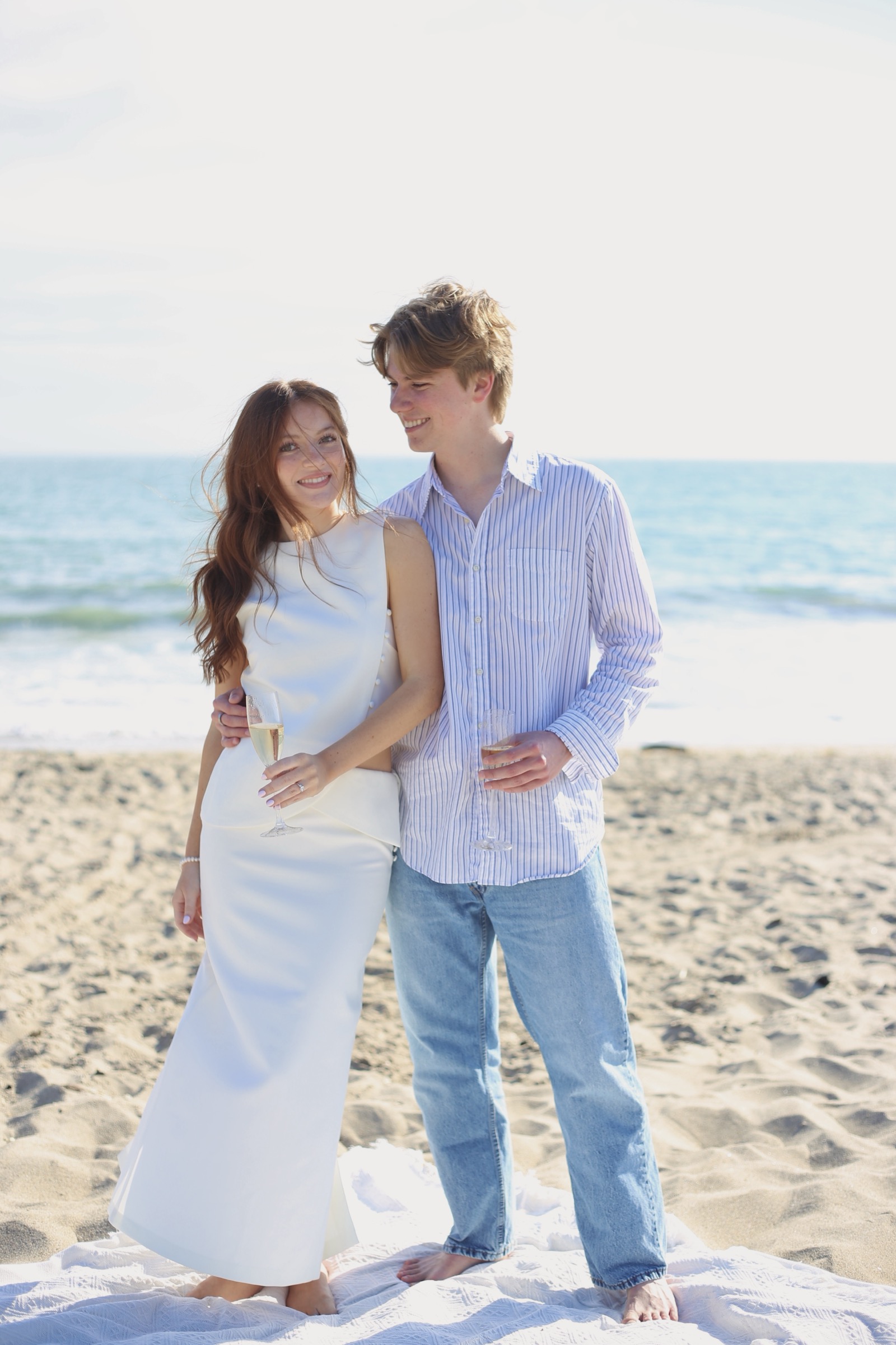 Cole and Bridget — Post-proposal celebration