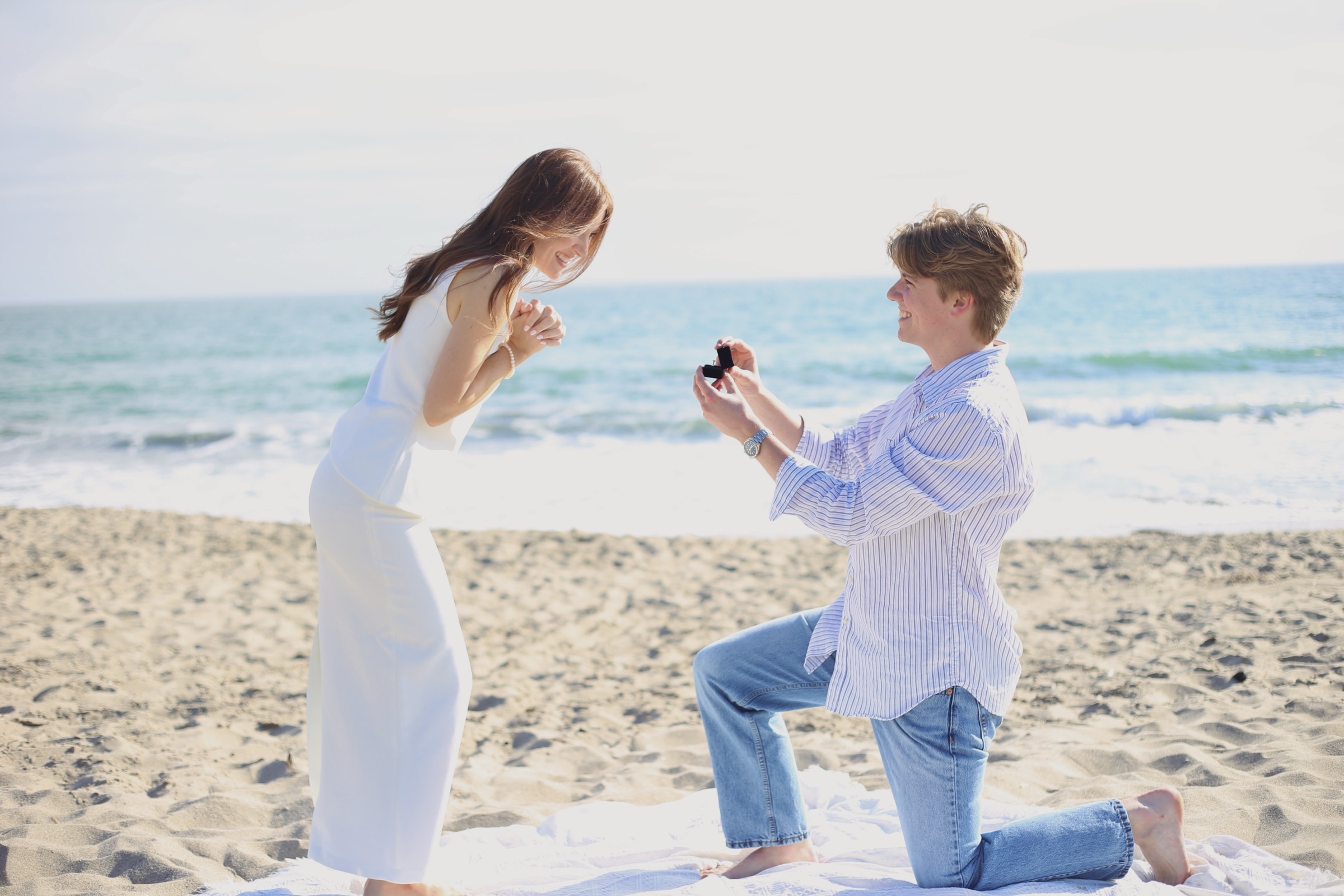 Cole and Bridget — Post-proposal celebration